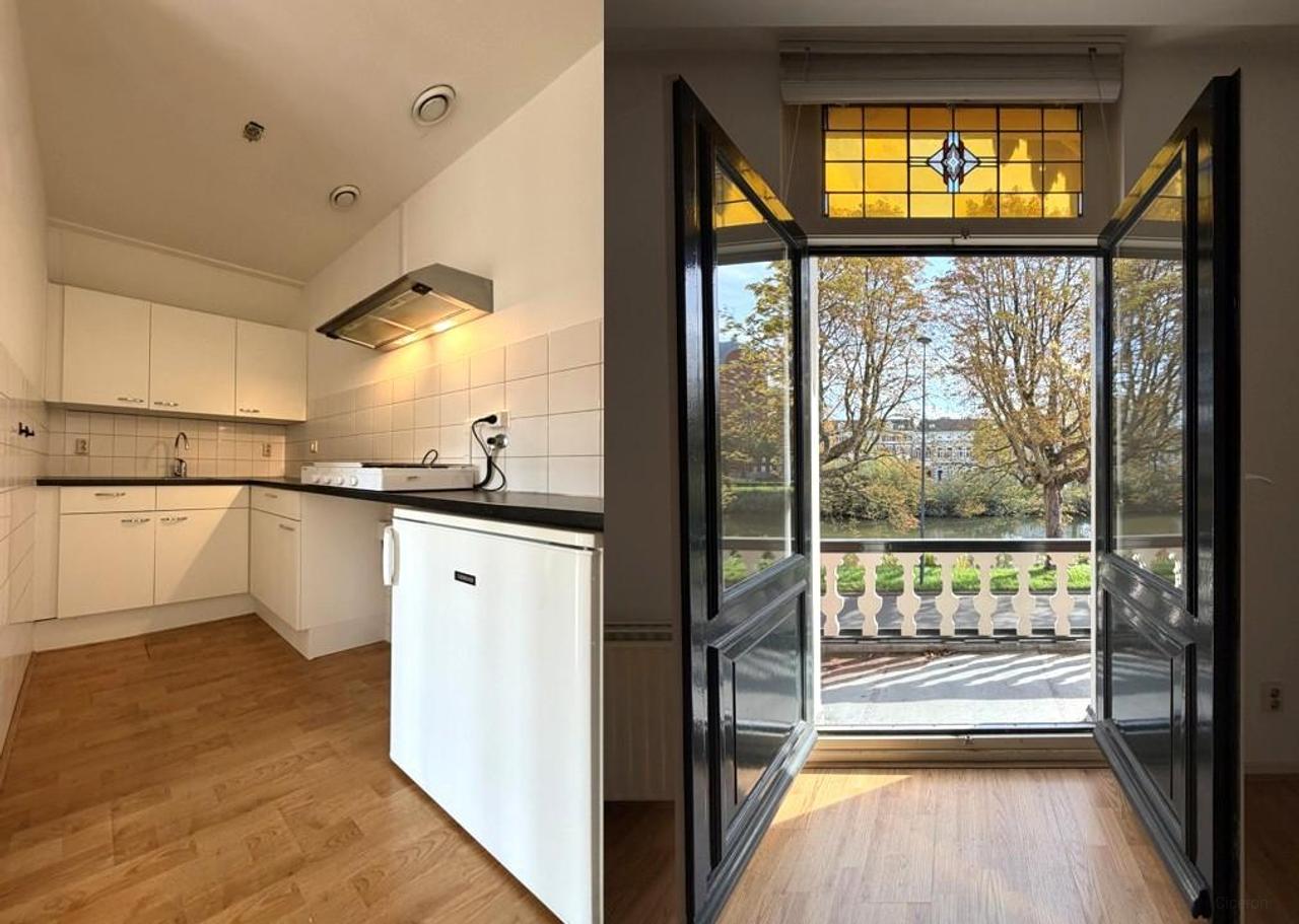 2-kamerappartement met balkon aan singel - Afbeelding 5
