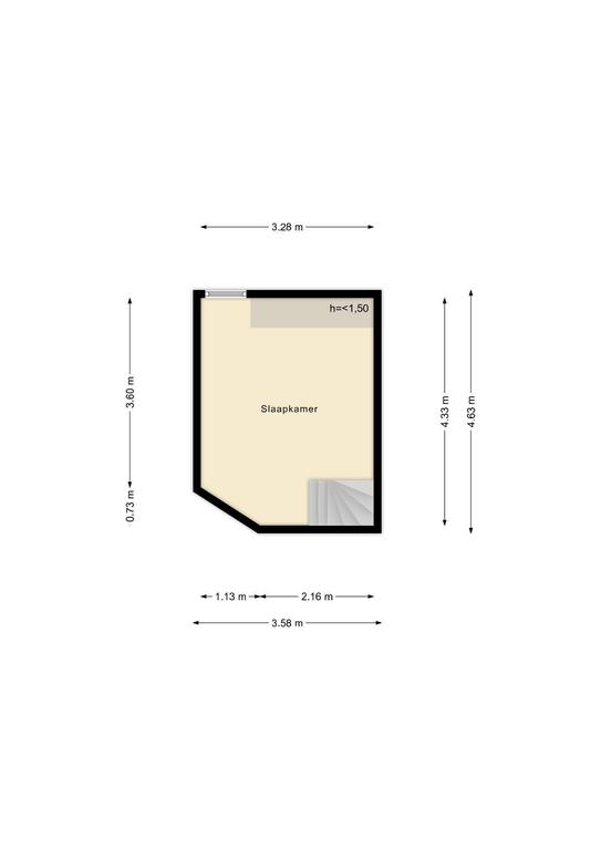 Gemeubileerd 3-kamerappartement in de Jordaan - Afbeelding 13