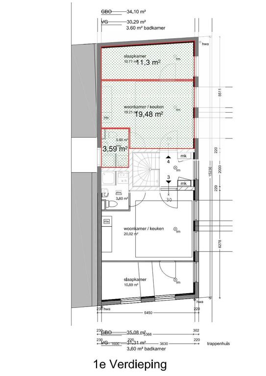 Rustig 2-kamerappartement in hartje Utrecht - Afbeelding 8