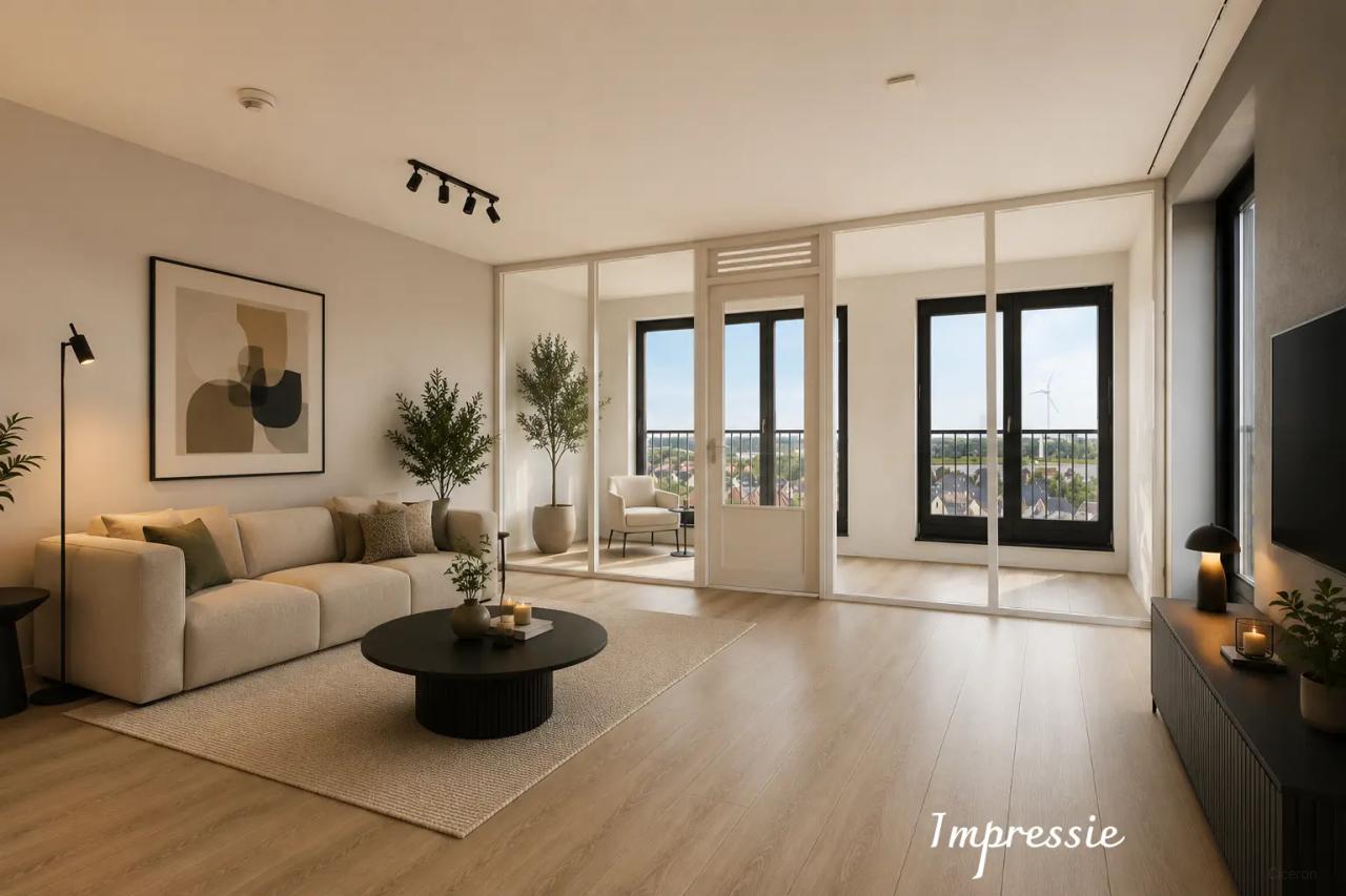 Unobstructed views, loggia and parking space - Image 4