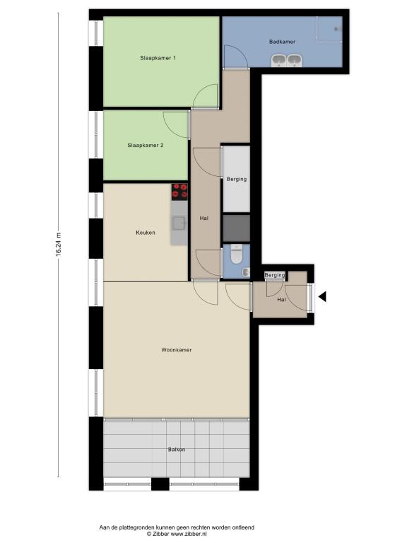 Unobstructed views, loggia and parking space - Image 31