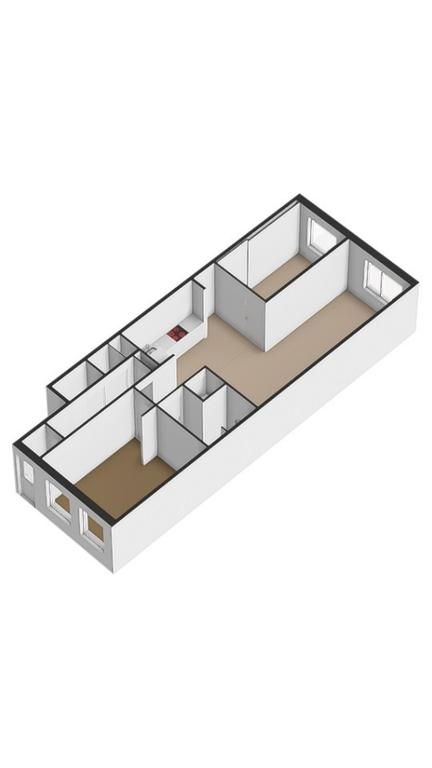 69 m² apartment with garden in De Pijp - Image 28