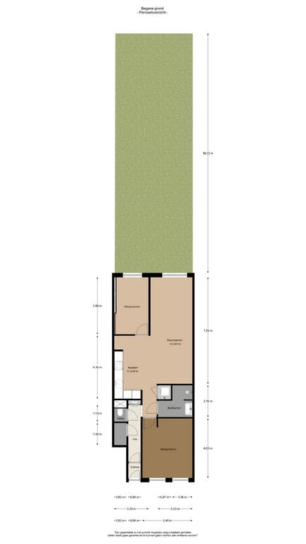 69 m² apartment with garden in De Pijp - Image 29