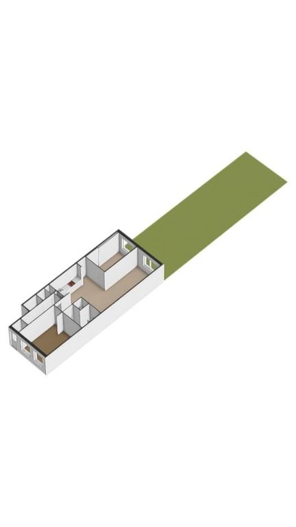 69 m² apartment with garden in De Pijp - Image 30