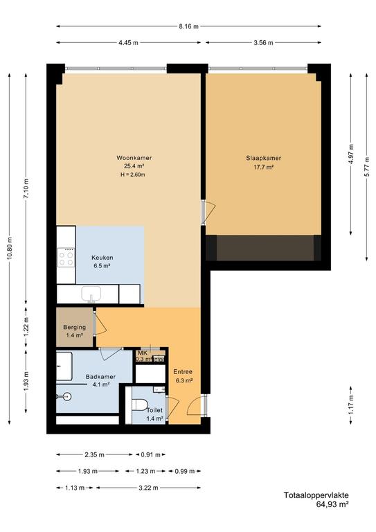 Direct beschikbaar: 64 m² bij de Akerk - Afbeelding 15