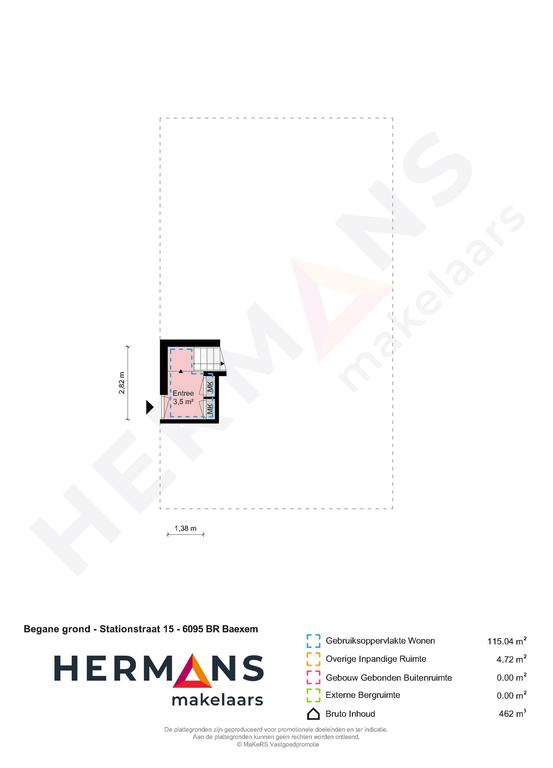 115 m² appartement met twee badkamers - Afbeelding 18