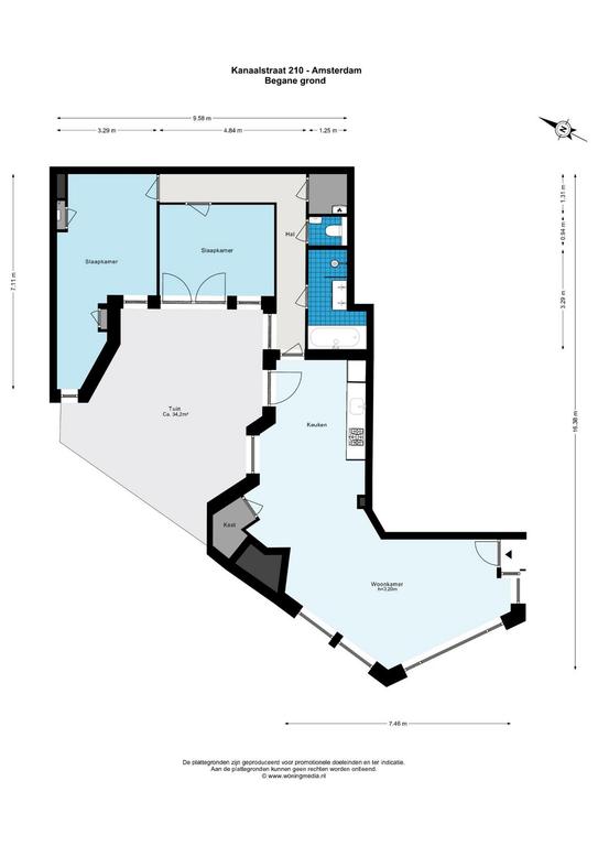 Apartment with Terrace in Amsterdam Oud-West - Image 16