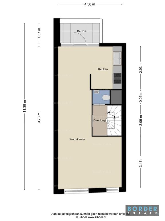 126 m² appartement met 4 slaapkamers - Afbeelding 21