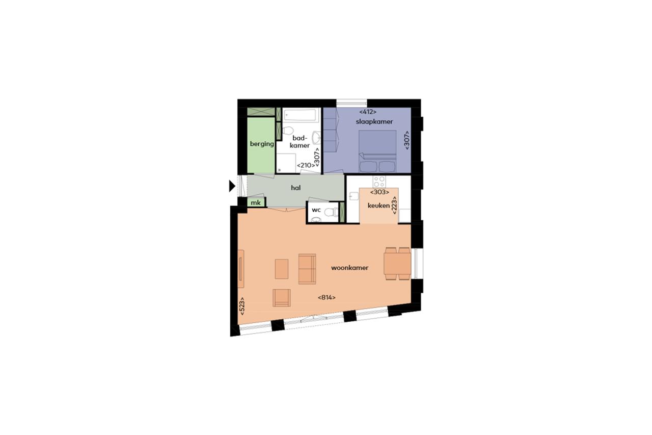 77 m² appartement aan de Amstel - Afbeelding 17