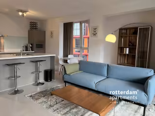 Gemeubileerd 3-kamerappartement met balkon