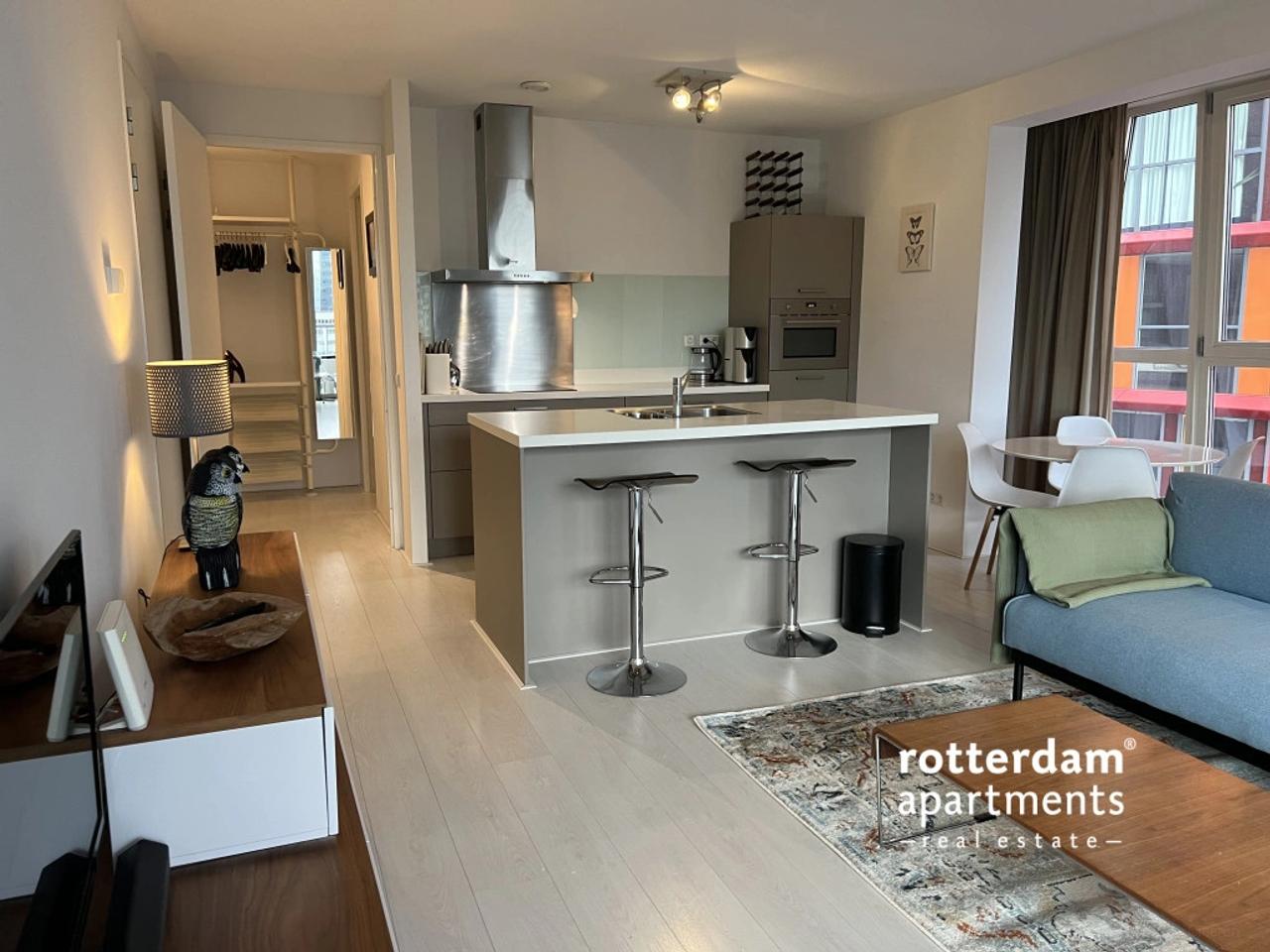 Gemeubileerd 3-kamerappartement met balkon - Afbeelding 2
