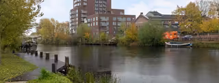 Waterfront living with parking