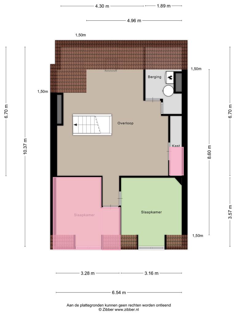 Studentenkamer van 12 m² in Breda - Afbeelding 2