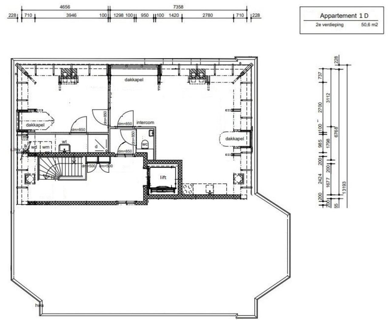 Appartement met terras aan Diezerkade - Afbeelding 13