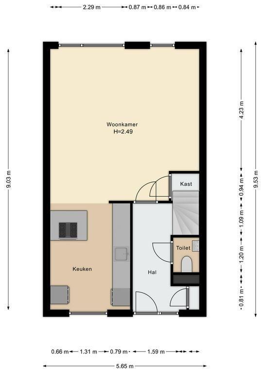 93 m² maisonette with terrace in Hilversum - Image 27