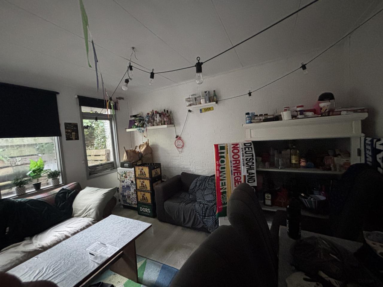 Kamer met twee ruimtes en tuin - Afbeelding 4