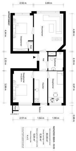 4-Room Apartment with Balcony in Amsterdam - Image 24