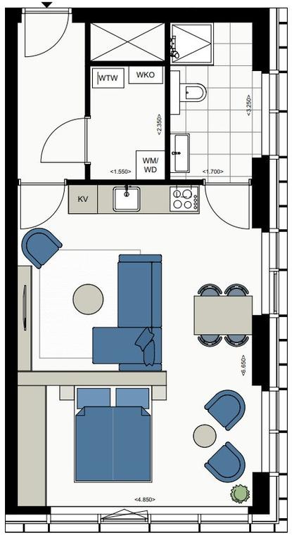 A+ appartement met dakterras in Philipsdorp - Afbeelding 13