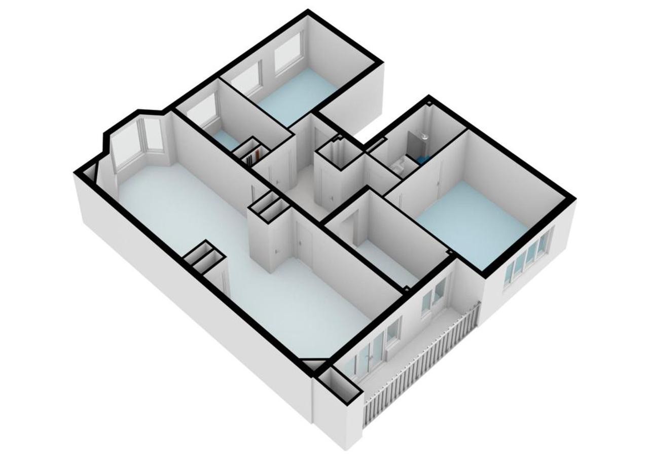 116 m² apartment with balcony in Oud-Zuid - Image 28