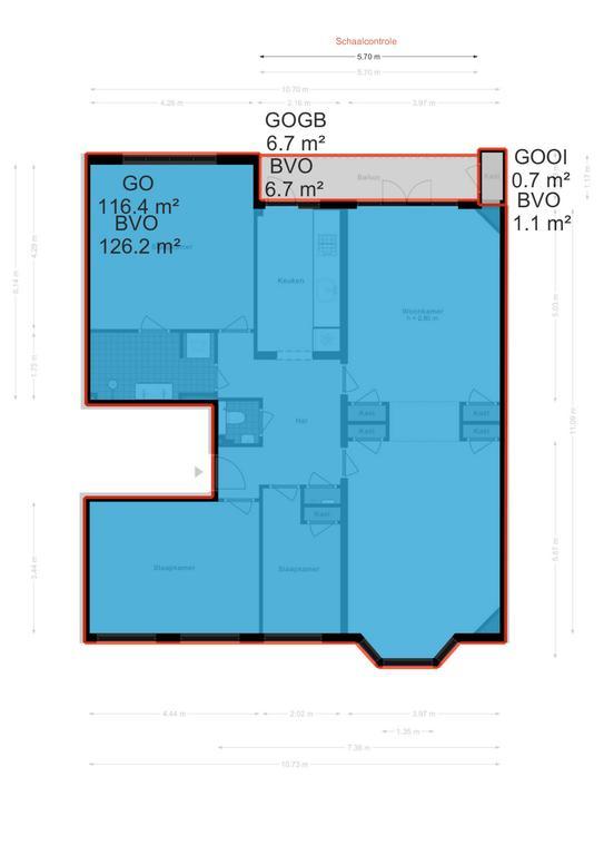 116 m² apartment with balcony in Oud-Zuid - Image 30