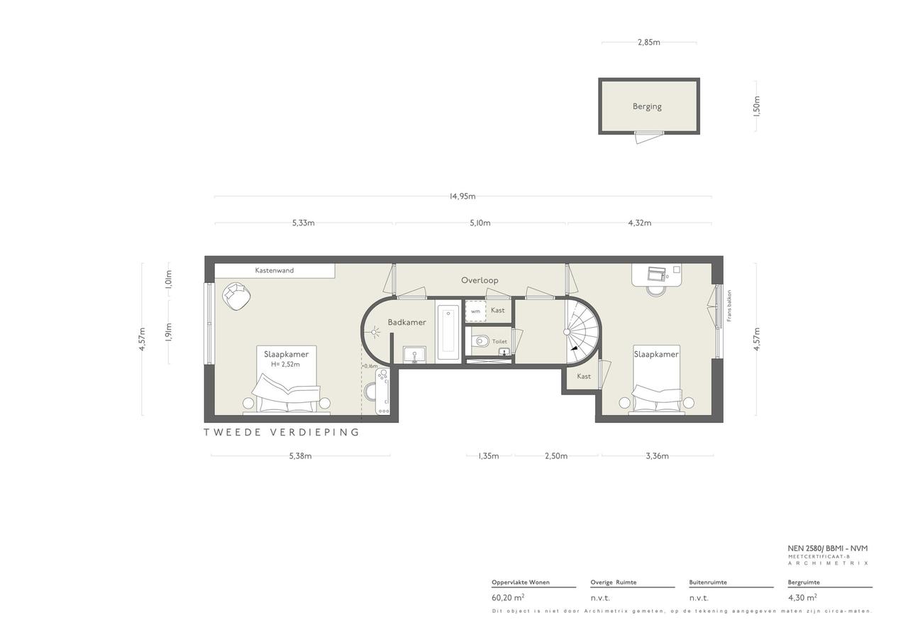 121 m² met zonnig dakterras in de Jordaan - Afbeelding 27