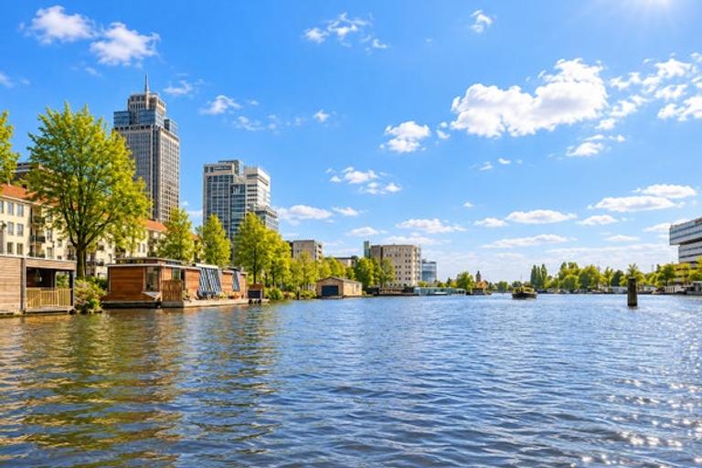 Zuidbalkon en grote zolder in De Pijp - Afbeelding 23