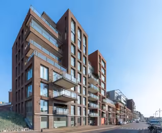 52 m² terras aan de Vissershaven