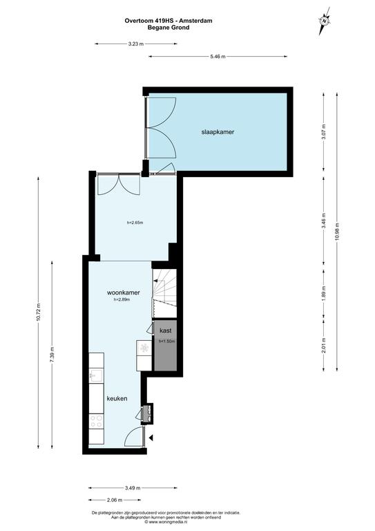 Gemeubileerd 3-kamerappartement met patio - Afbeelding 17