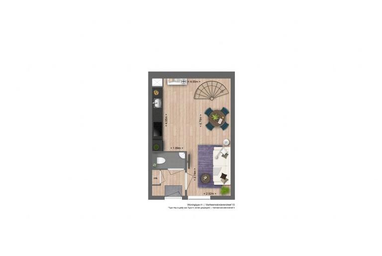 Maisonnette 66 m² met parkeerplaats - Afbeelding 21