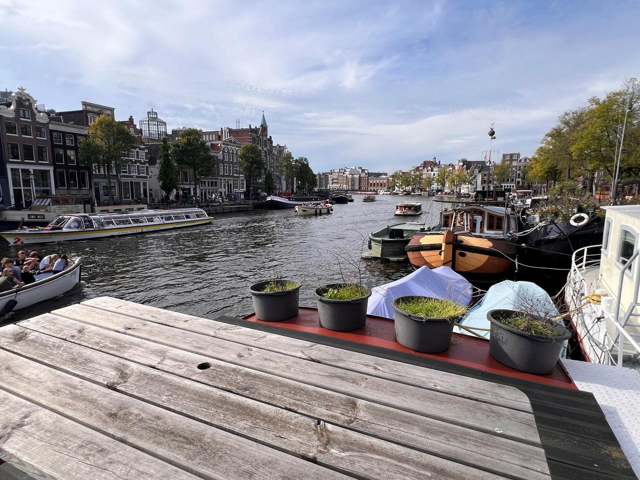Woonboot aan de Amstel met dakterras - Afbeelding 13